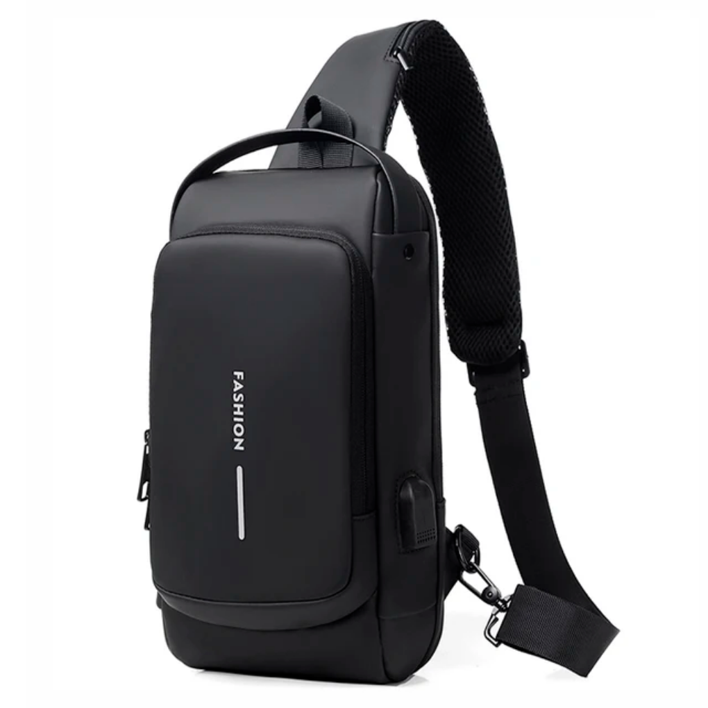 Bolso de Hombro Antirrobo con Cargador USB