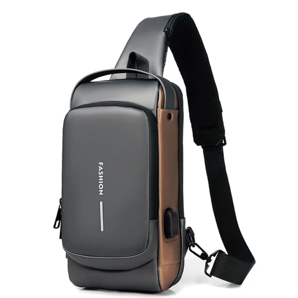 Bolso de Hombro Antirrobo con Cargador USB